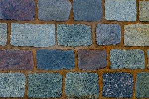 Cobblestone Brick Wall