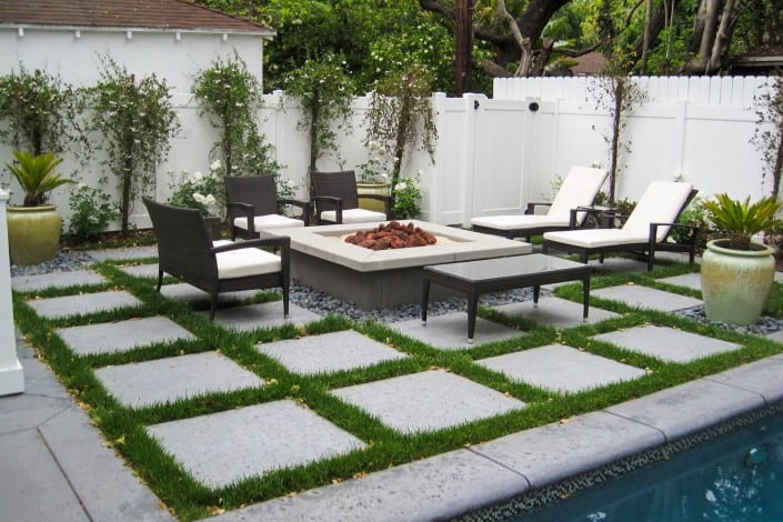 Fire Pit in the Center of a Seating Arrangement