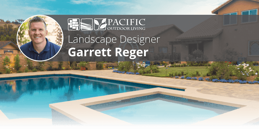 Bio Garrett Reger landscape designer banner
