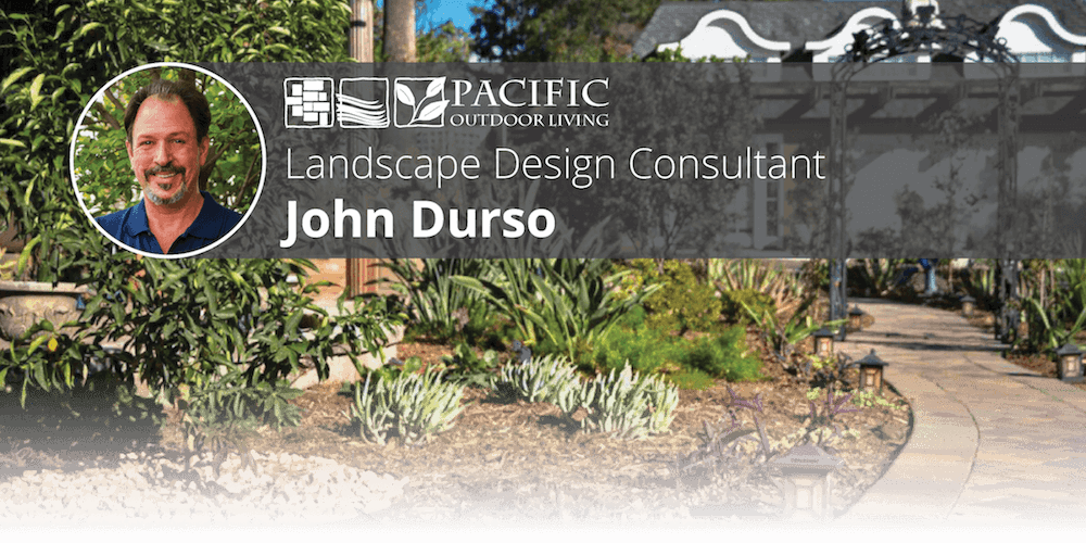 Bio John Durso landscape design consultant banner