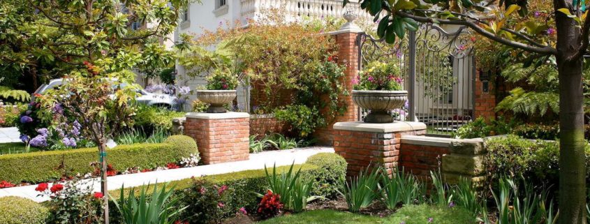 landscape front view