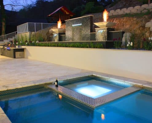 Garami pool design