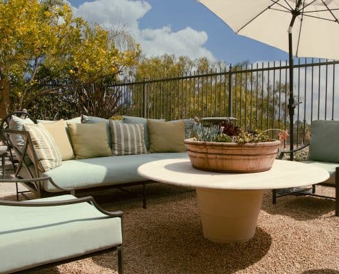 Olsen Getty patio design