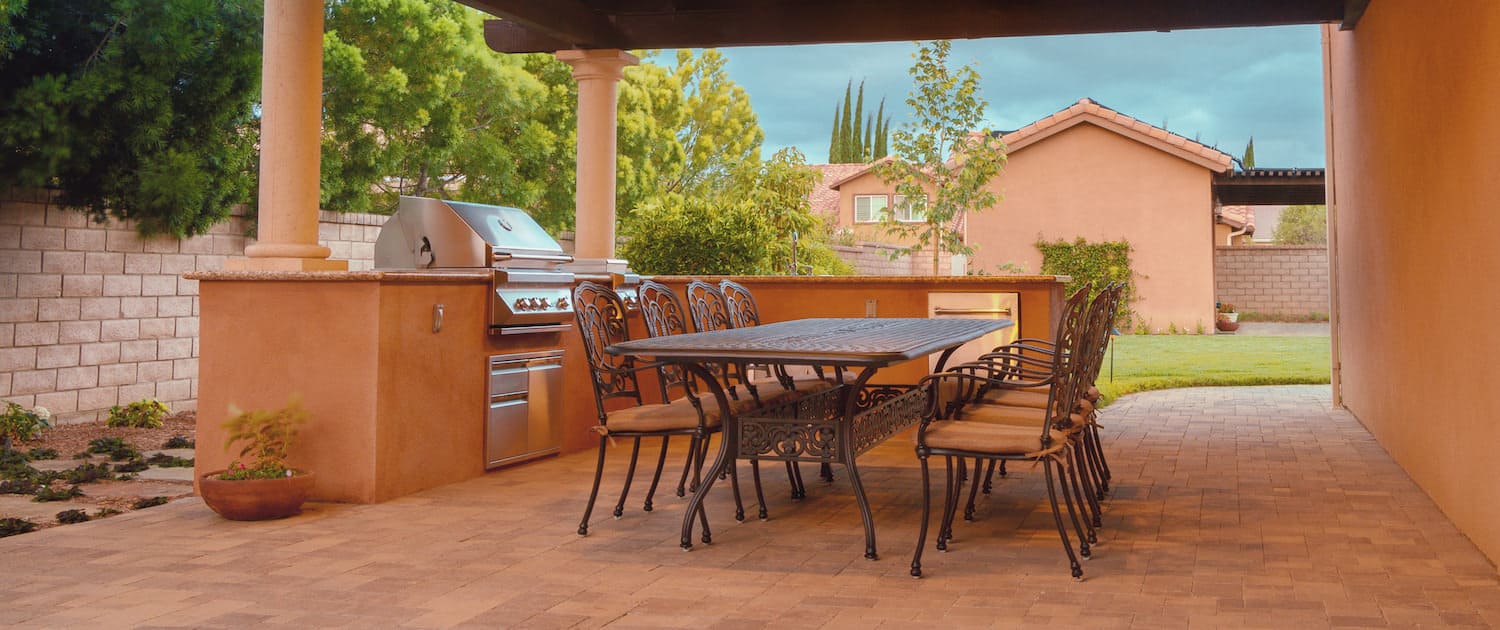 Patios kitchecn outdoor design