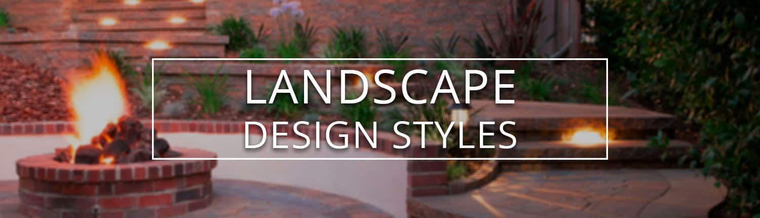 landscape design styles banner